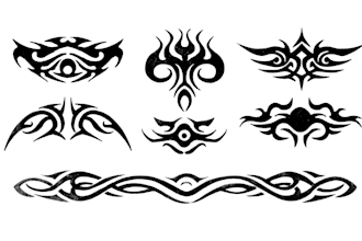 design a polynesian maori tribal tattoo