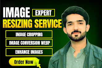 do bulk image cropping, resizing and enhancing