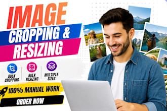 do bulk image cropping and resizing