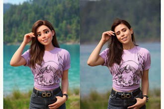 turn your photo into 3d pixar cartoon character using ai