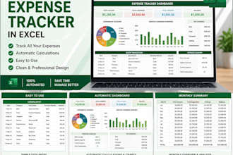 create professional expense tracker sheet in excel