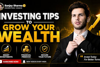 design high CTR viral youtube thumbnails and crypto thumbnails