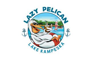 design fun pelican lake life retailer logo