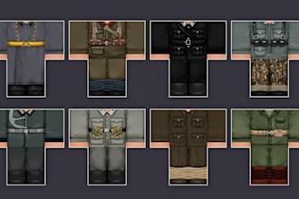 design custom roblox clothing realistic y2k outfits shirt pants roblox ugc r6