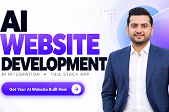 ai website development, full stack website, ai software developer, ai engineer