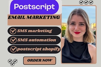 setup postscript sms marketing postscript sms automation