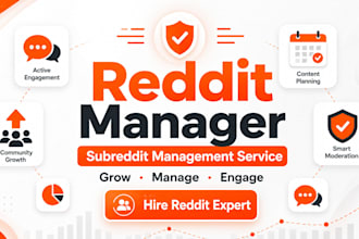 be your reddit manager