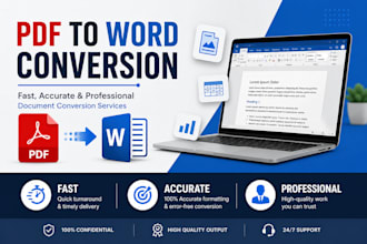 convert to word professionally with accurate formatting