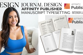 design journal design affinity publisher manuscript typesetting interior layout