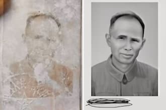 fix the damaged old photos