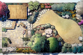design realistic landscape plans for your home or garden