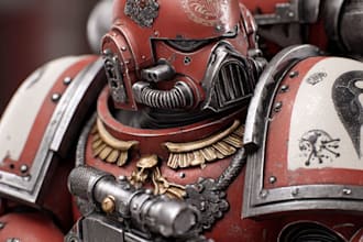 make warhammer 40k character art