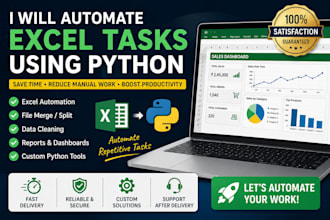 automate excel tasks using python