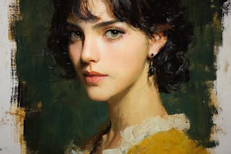 paint digital oil painting of any landscape