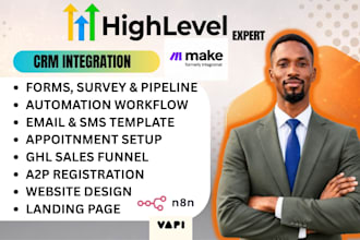 setup gohighlevel sales funnel gohighlevel landing page ghl website design