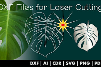 create professional dxf files for laser cutting