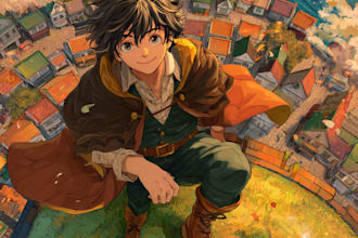 did anime character art