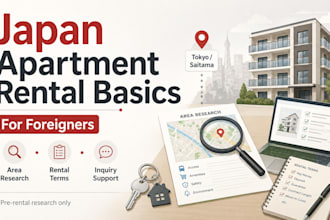 help you understand apartment rental basics in japan
