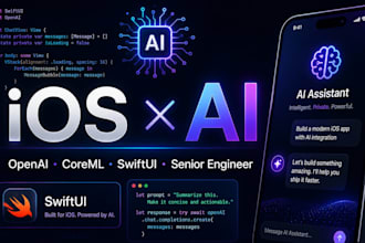 build an ai mobile app with swiftui, openai, firebase