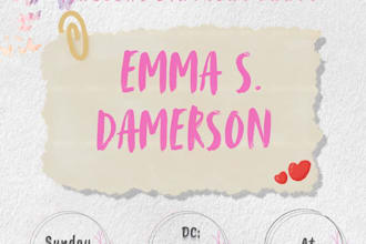 create modern digital invitation for event