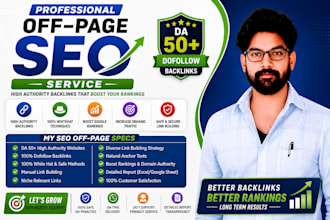 provide high da authority backlinks and professional link building service