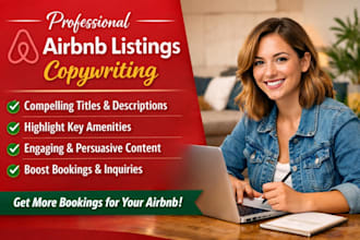 write professional airbnb listings in copywriting