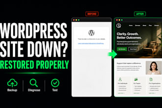 urgently repair your wordpress website