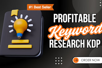 do amazon KDP keyword research for profitable book niches