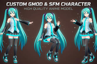 port models to sfm, gmod, tf2, left 4 dead, fivem, fix sfm model vrchat sfm