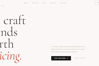 design a stunning professional website in HTML
