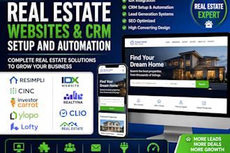 resimpli cinc investor carrot ylopo lofty idx website realtyna clio real estate