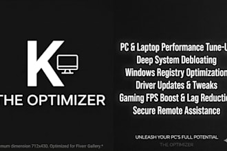 fix lag, slow boot, and optimize your windows laptop or PC
