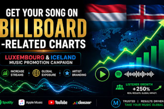 promote and chart your song on top 25 billboard music charts