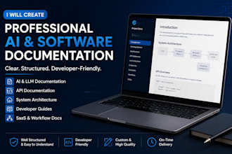 write professional ai and software technical documentation