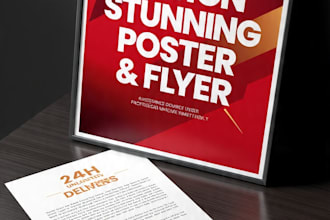 design modern poster and flyer design