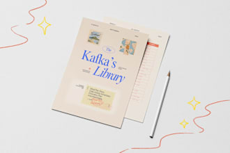design a custom, premium journal, planner, or tracker for KDP and digital use