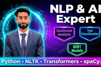 build nlp and sentiment analysis models in python