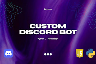 create a professional discord bot for your server