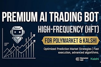 develop a high frequency ai trading bot for polymarket and kalshi