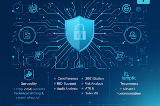 deliver cybersecurity projects, technical writing, risk analysis, and compliance