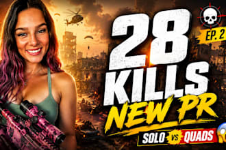 design eye catching yt thumbnails in gaming niche
