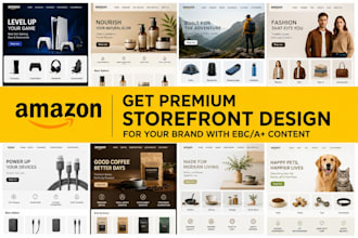 design your amazon storefront and store front design