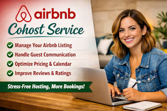 manage your airbnb, booking, and vrbo as a virtual cohost