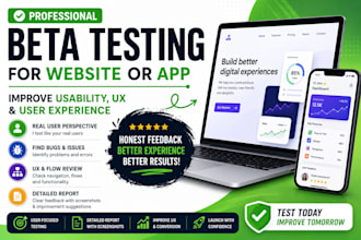 beta testing for website or app improve usability and UX