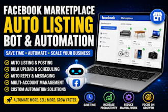 build an automated facebook marketplace automation bot for product listing