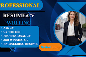 provide professional resume writing, ats resume, CV writer, and resume service