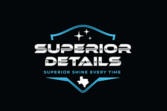 make cool modern classy logo for car detailing business
