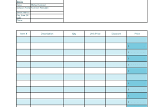 design modern business invoices and quotation templates