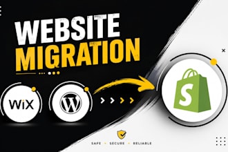 migrate wordpress to shopify wix to shopify website migration wordpress backup