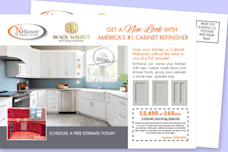 design construction eddm postcard real estate promotional poster banner flyer